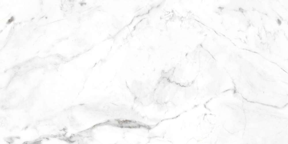 Керамогранит Gres de Aragon Marble Carrara Blanco Liso, цвет белый, поверхность матовая, прямоугольник, 600x1200