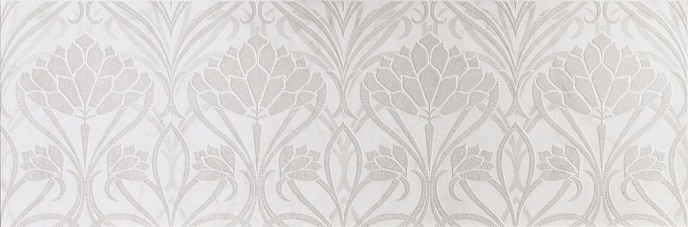 Декоративные элементы Marazzi Italy Allmarble Wall Altissimo Decoro Regent Lux M8T8, цвет белый, поверхность глянцевая, прямоугольник, 400x1200