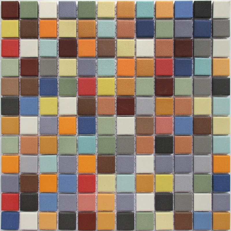 Мозаика Caramelle Mosaic L Universo Omega Centauri 23x23, цвет разноцветный, поверхность матовая, квадрат, 300x300