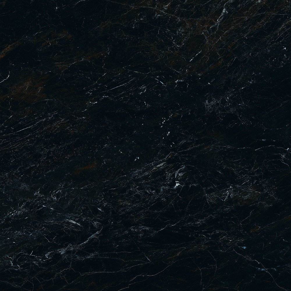 Керамогранит Tubadzin Regal Stone Mat, цвет чёрный, поверхность матовая, квадрат, 598x598