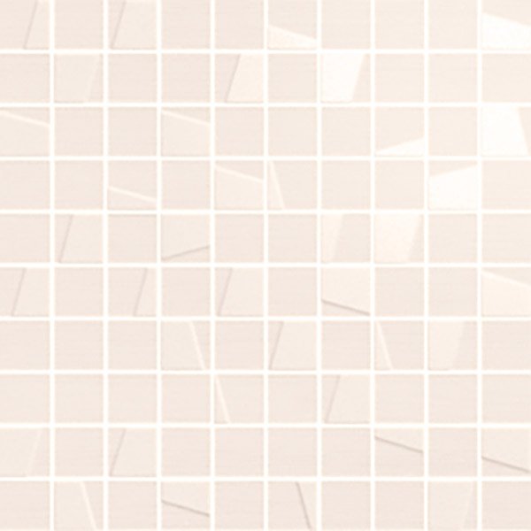 Мозаика Italon Element Silk Neve Mosaico 600110000780, цвет бежевый, поверхность матовая, квадрат, 305x305