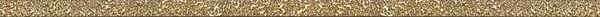Бордюры Brennero Mat. Luce Metal Gold Magmo, цвет оранжевый, поверхность глянцевая, прямоугольник, 19x750