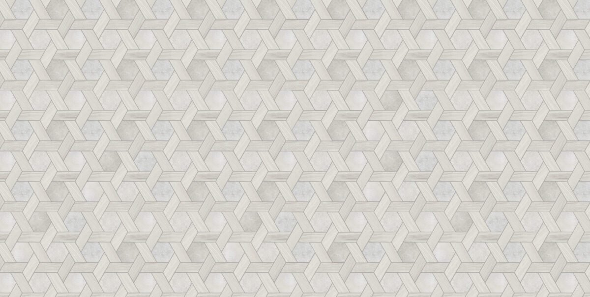 Декоративные элементы La Fabbrica Il Cerreto Dec Champagne White MOSCP04, цвет белый, поверхность матовая, шестиугольник, 260x300