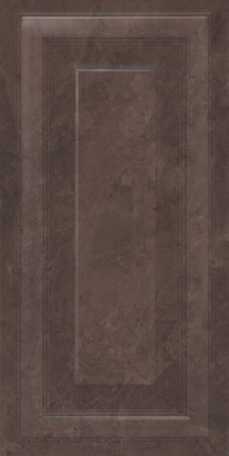 Керамическая плитка Kerama Marazzi Версаль коричневый панель обрезной 11131R, цвет коричневый, поверхность глянцевая, прямоугольник, 300x600