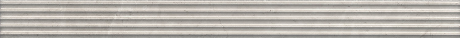 Бордюры Kerama Marazzi Монсанту серый светлый LSA020, цвет серый, поверхность глянцевая, прямоугольник, 34x400