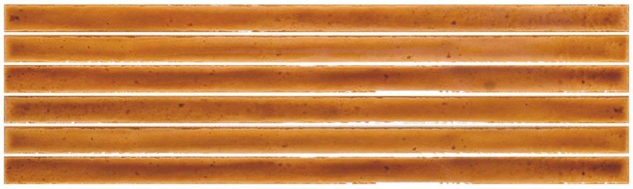 Мозаика Amadis Long Stick Mustard Crackle 8436552229231, цвет оранжевый, поверхность глянцевая, прямоугольник, 130x450