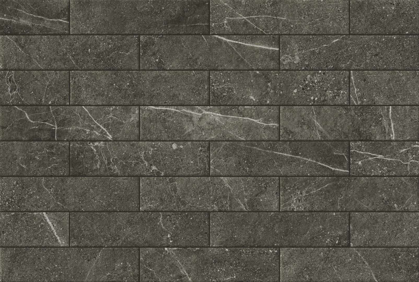 Керамическая плитка Cerrad Cerros Stone Grafit, цвет серый, поверхность матовая, прямоугольник, 74x300