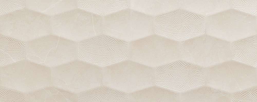 Декоративные элементы Tubadzin Belleville Dekor White, цвет бежевый, поверхность глянцевая, прямоугольник, 298x748