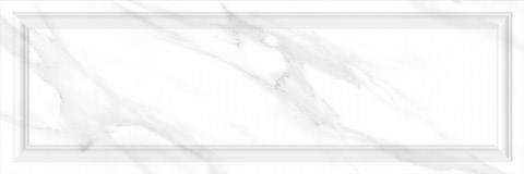 Керамическая плитка Kerasol Estatuaria Capitel Blanco Rectificado, цвет белый, поверхность матовая, прямоугольник, 250x750