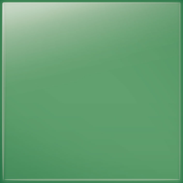 Керамическая плитка Tubadzin Pastel Zielony, цвет зелёный, поверхность глянцевая, квадрат, 200x200