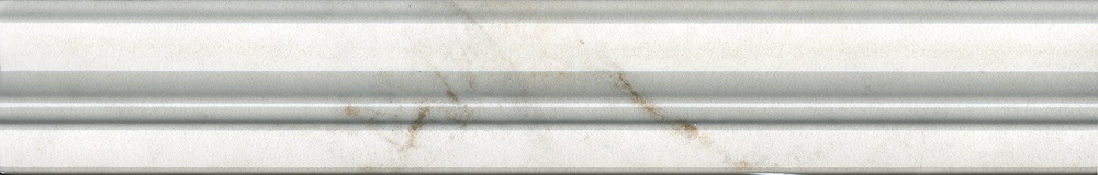 Бордюры Kerama Marazzi Серенада бордюр белый глянцевый BLC031R, цвет белый, поверхность глянцевая, прямоугольник, 57x300