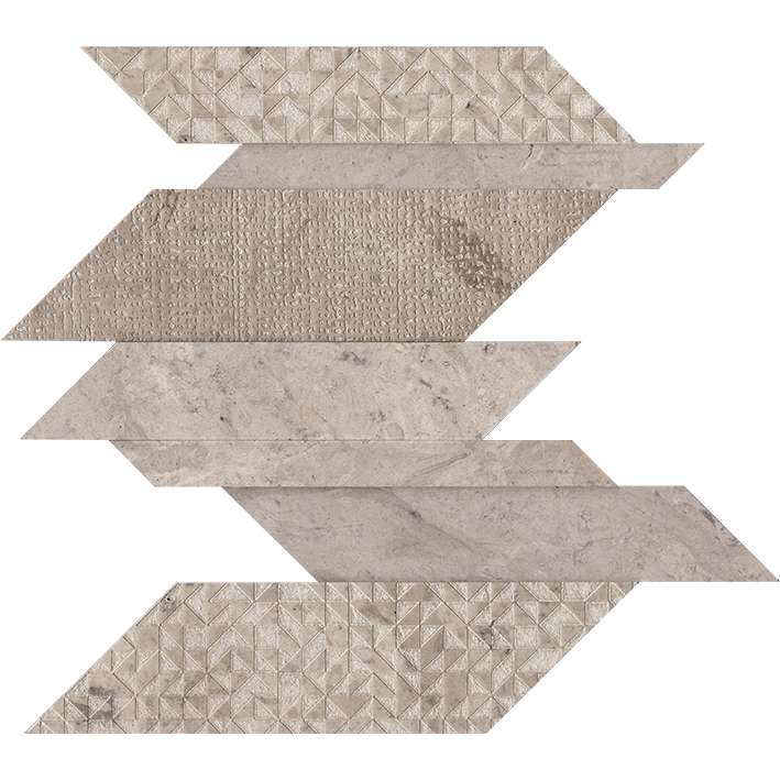 Мозаика L'Antic Colonial Callanish Grey L241717181, цвет серый, поверхность матовая, прямоугольник, 225x340