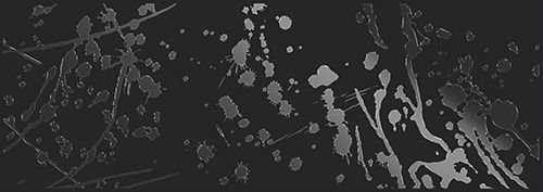 Декоративные элементы Керлайф Strato Acqua Negro, цвет чёрный, поверхность глянцевая, прямоугольник, 251x709