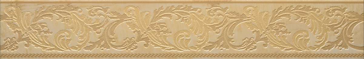 Бордюры Versace Marble Fas.10 Barocchina Oro 240882, цвет золотой, поверхность лаппатированная, прямоугольник, 96x585
