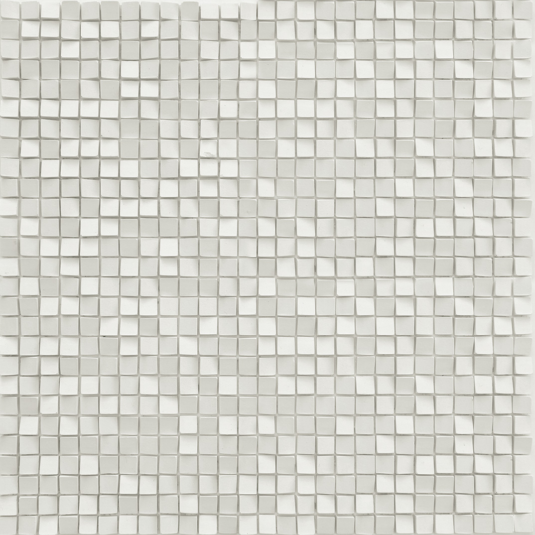Мозаика Vallelunga Cube White 3D 3900036, цвет белый, поверхность матовая 3d (объёмная), квадрат, 300x300