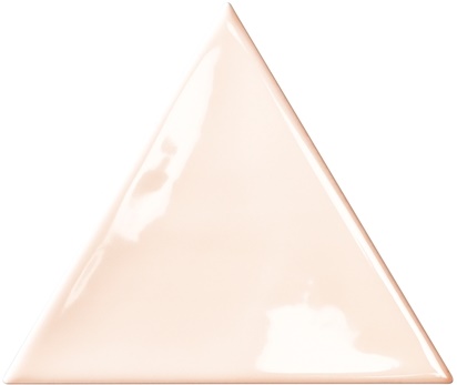 Керамическая плитка Bestile Bondi Triangle Pink, цвет розовый, поверхность матовая, прямоугольник, 115x130