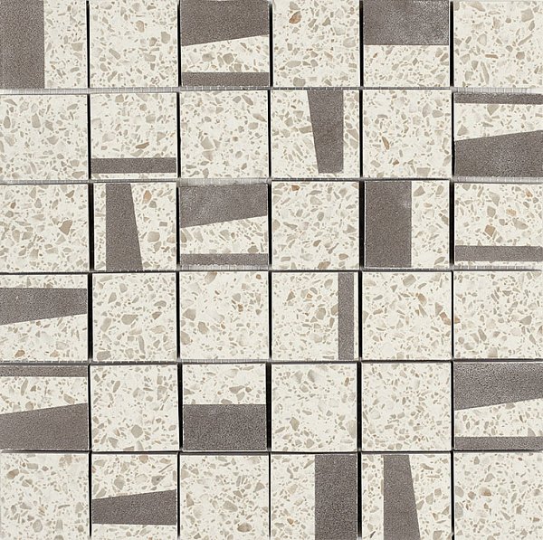 Мозаика Marazzi Italy Pinch Beige M0KY, цвет серый бежевый, поверхность матовая, квадрат, 300x300