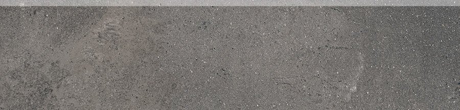Бордюры Stroeher Zoe 973 Anthracite Цоколь 8102, цвет серый, поверхность матовая, прямоугольник, 73x294