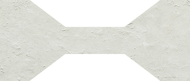 Декоративные элементы Casa Dolce Casa Pietre/3 Limestone White Dec.Papillon 748438, цвет белый, поверхность матовая, , 345x800