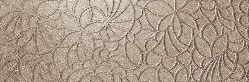 Керамическая плитка Benadresa Decor Polis Trendy Noce, цвет коричневый, поверхность матовая, прямоугольник, 333x1000