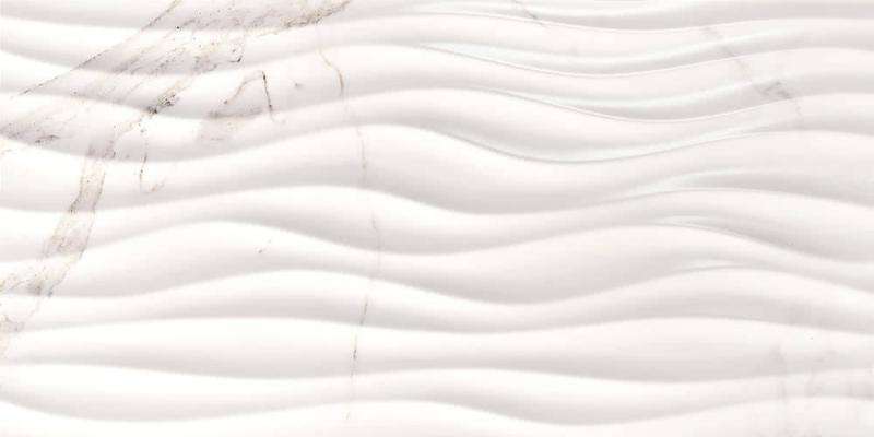 Керамогранит Love Tiles Precious Curl Calacatta Ret, цвет белый, поверхность полированная, прямоугольник, 350x700