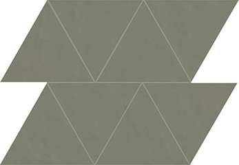 Декоративные элементы Casa Dolce Casa Neutra 05 Quarzo Gres F (10X15) 6mm 749608, цвет серый, поверхность матовая, треугольник, 300x350