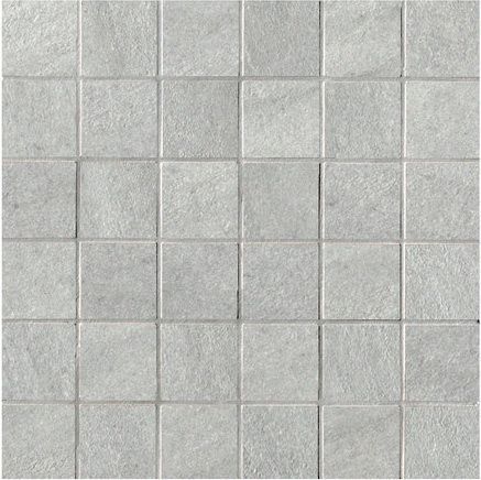 Мозаика Supergres Stockholm Lysgrau Mosaico SLM3, цвет серый, поверхность матовая, квадрат, 300x300