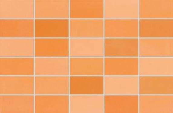 Мозаика Marazzi Espana Mix Minimal Nara DS84, цвет оранжевый, поверхность матовая, прямоугольник, 250x380