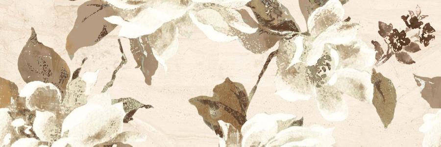Керамическая плитка Belleza Даф Бежевая С Рисунком 00-00-5-17-10-11-644, цвет бежевый, поверхность глянцевая, прямоугольник, 200x600