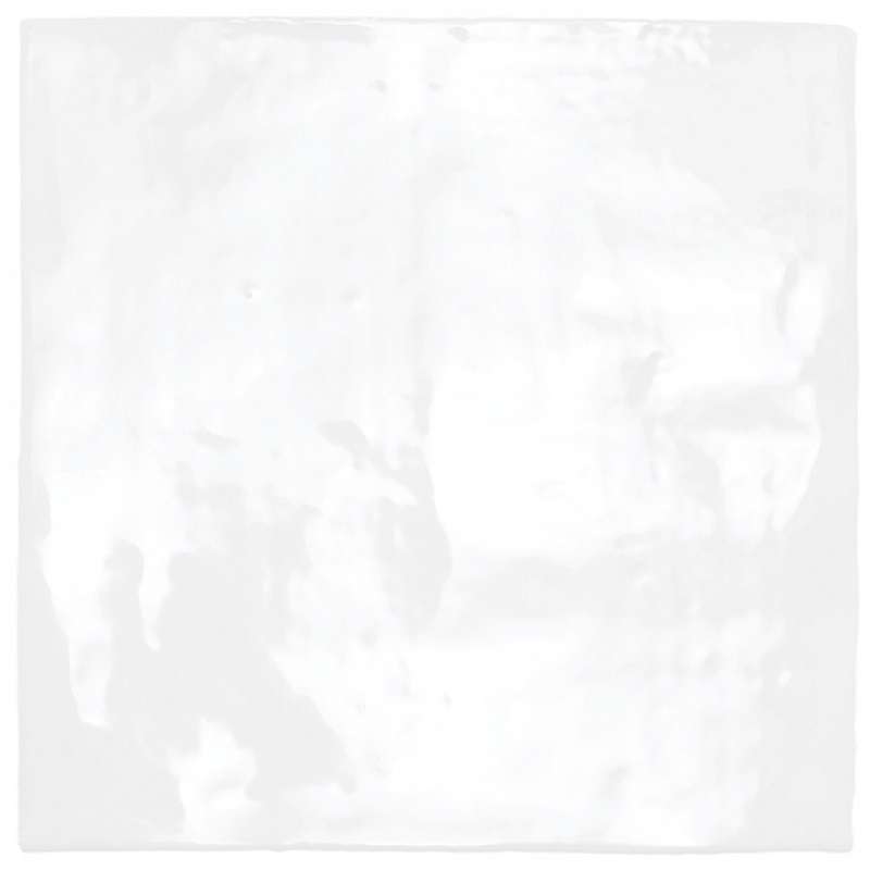 Керамическая плитка Monopole New Garden White, цвет белый, поверхность глянцевая, квадрат, 150x150