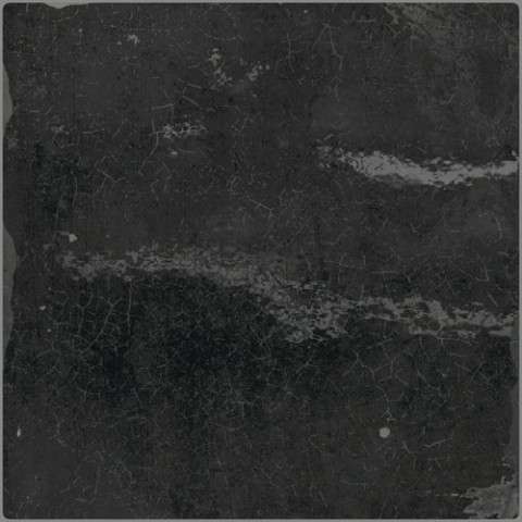Керамическая плитка APE Souk Black, цвет чёрный тёмный, поверхность глянцевая, квадрат, 130x130