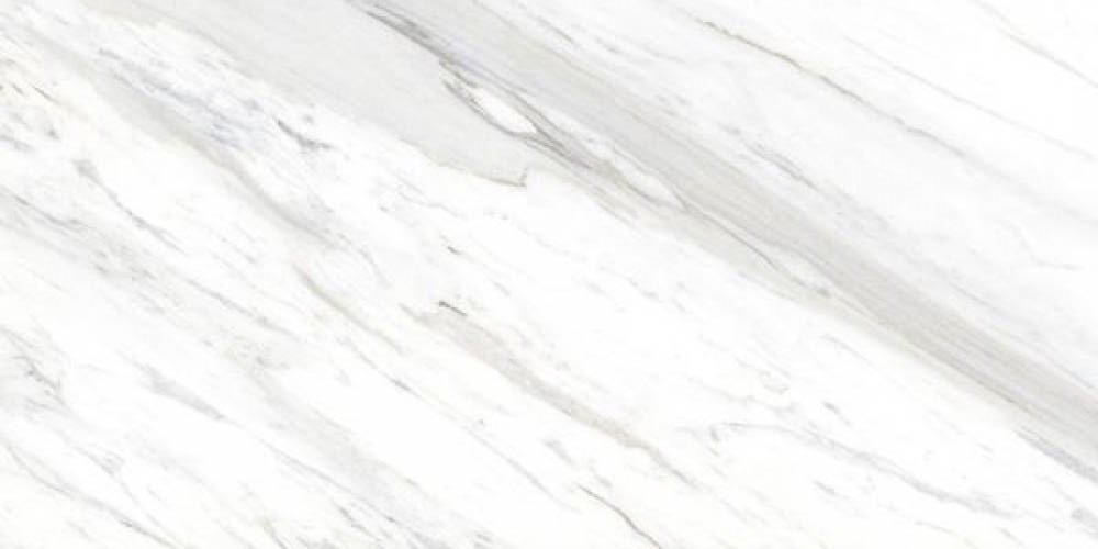 Керамогранит Ocean Ceramic Calacatta Belgia 5,5 mm, цвет белый серый, поверхность полированная, прямоугольник, 600x1200