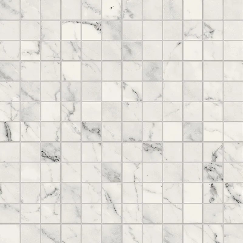 Мозаика La Faenza Aesthetica MK.AE CAL6 30, цвет белый, поверхность матовая, квадрат, 300x300