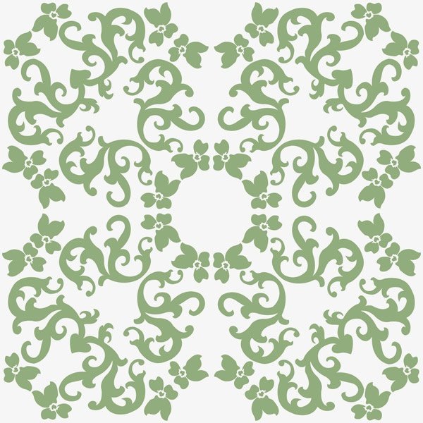 Декоративные элементы Bardelli Bardelli Iris 1 C8, цвет зелёный, поверхность глянцевая, квадрат, 200x200