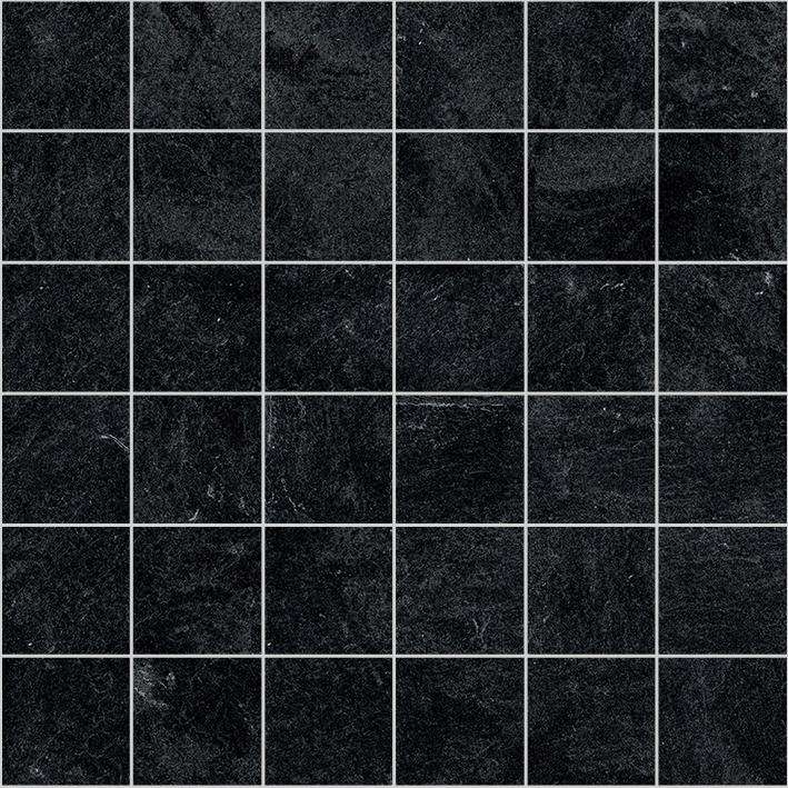 Мозаика Laparet Hard Мозаика черный, цвет чёрный, поверхность полированная, квадрат, 300x300