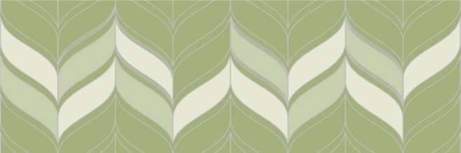 Декоративные элементы Emtile Milagro Lan Olive, цвет белый зелёный, поверхность глянцевая, прямоугольник, 200x600