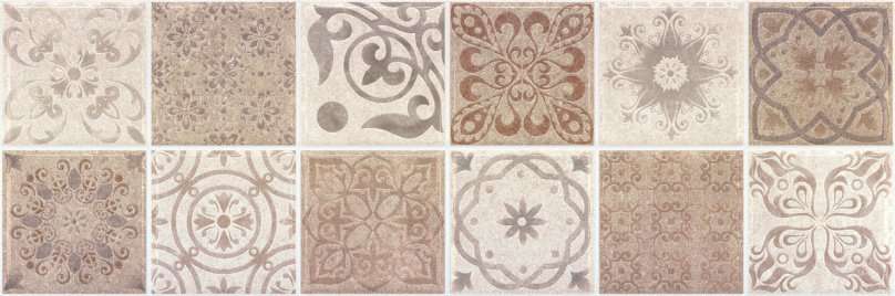 Керамическая плитка Baldocer Mosaico Antique Taupe, цвет коричневый, поверхность матовая, прямоугольник, 300x900