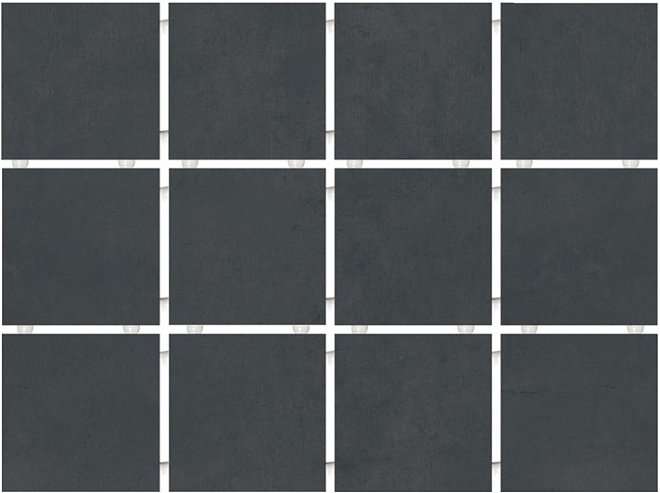 Керамогранит Kerama Marazzi Амальфи Черный 1291H, цвет чёрный, поверхность глянцевая, прямоугольник, 298x398