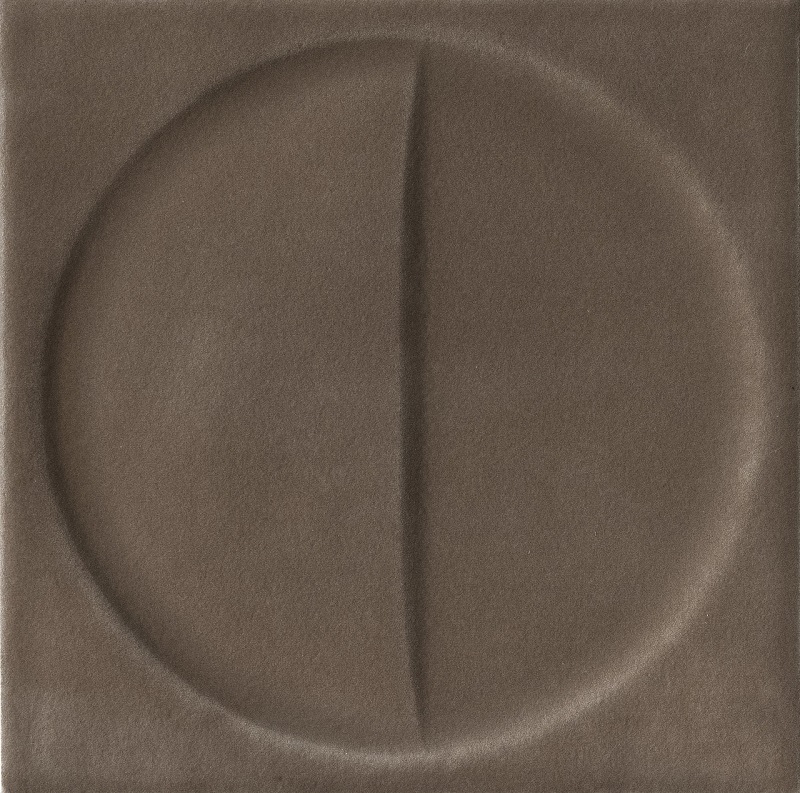 Керамическая плитка Iris Bottega D’Arte Motivi Caffe Matt 511014, цвет коричневый, поверхность матовая, квадрат, 150x150