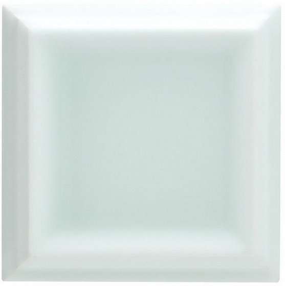 Керамическая плитка Adex ADST1069 Liso Framed Fern, цвет голубой, поверхность глянцевая, квадрат, 73x73