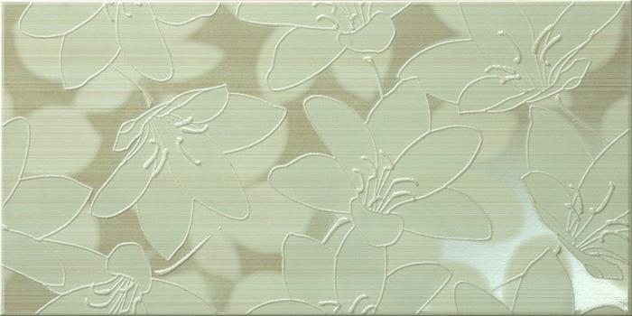 Керамическая плитка Aranda Decor Club, цвет бежевый, поверхность глянцевая, прямоугольник, 250x500