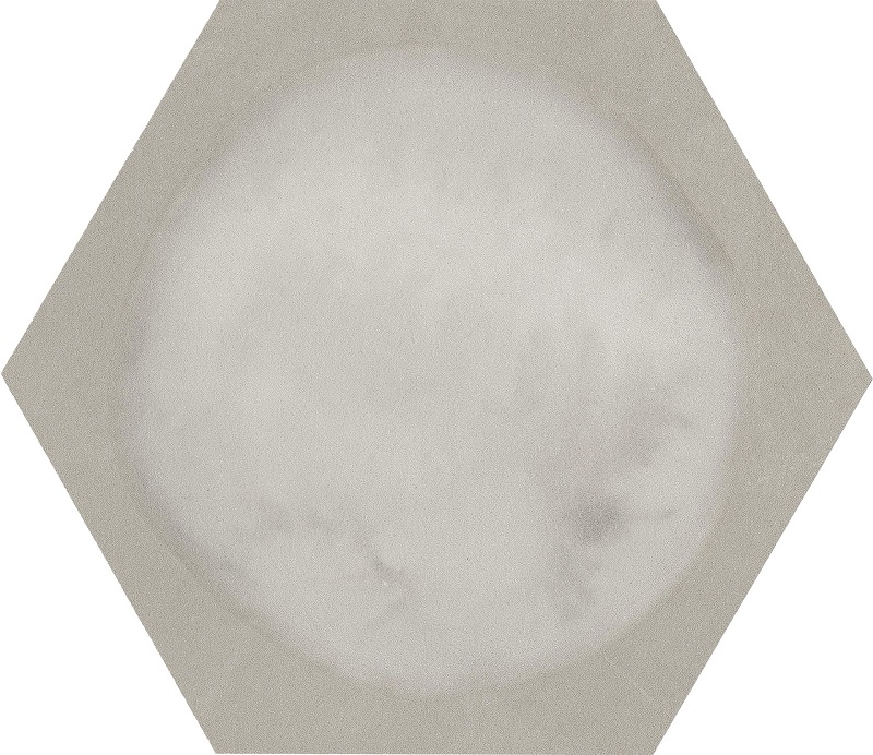 Керамогранит Piemme Shades Blot Dusk 02461, цвет серый, поверхность матовая, шестиугольник, 175x205