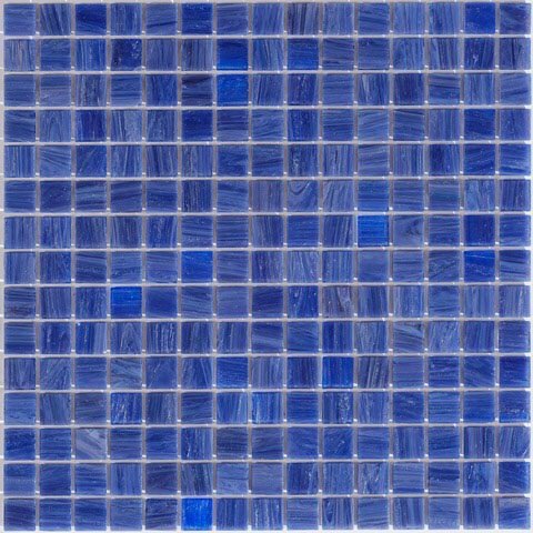 Мозаика Alma Mosaic Stella STM43, цвет фиолетовый, поверхность глянцевая, квадрат, 327x327