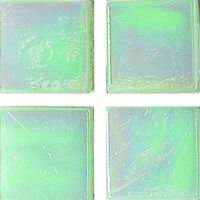 Мозаика JNJ Mosaic Ice Jade IA74, цвет зелёный, поверхность глянцевая, квадрат, 150x150