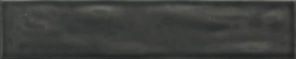 Керамическая плитка Dom Aria Smoke, цвет чёрный тёмный, поверхность глянцевая, прямоугольник, 100x500