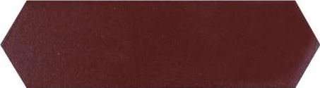 Керамогранит Petracers Intreccio Losanga Rossa, цвет бордовый, поверхность матовая, прямоугольник, 37x135