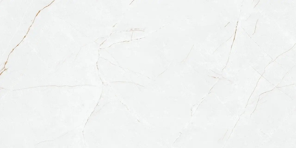 Керамогранит Goldis Tile Anil White Nano Polished AOLN AAOG, цвет белый, поверхность полированная, прямоугольник, 600x1200