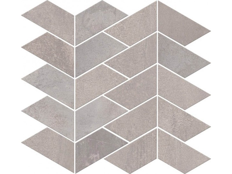 Мозаика ABK Interno 9 Mos. Versus Silver PF60000963, цвет серый, поверхность матовая, , 290x300