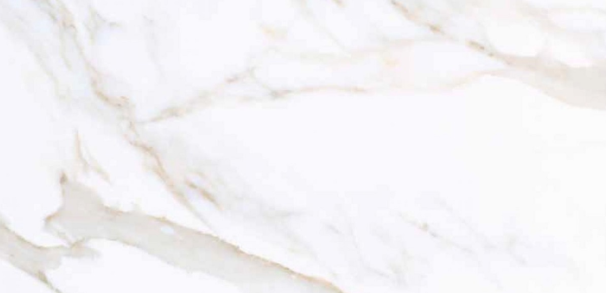 Керамогранит Prissmacer Palace, цвет белый, поверхность полированная, прямоугольник, 600x1200