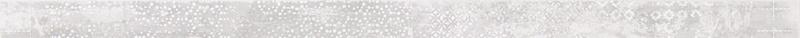 Бордюры Brennero Habita List. Life Grey, цвет серый, поверхность матовая, прямоугольник, 48x1000